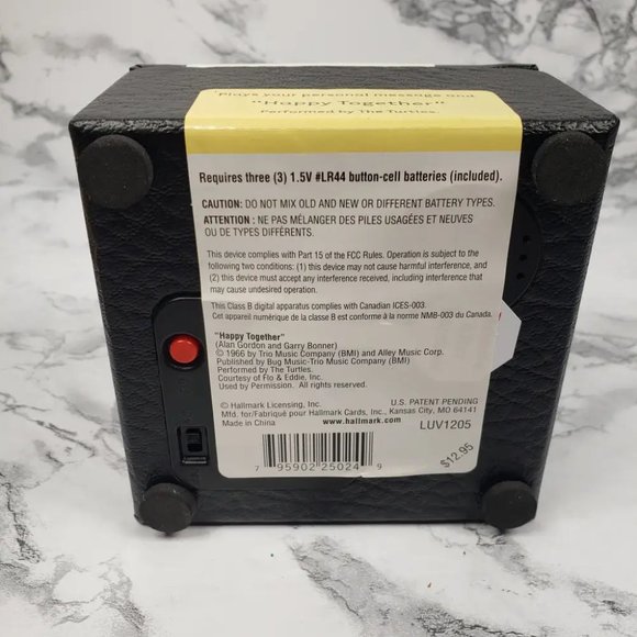 Hallmark Recordable Gift Box "So Happy Together" - Picture 5 of 7